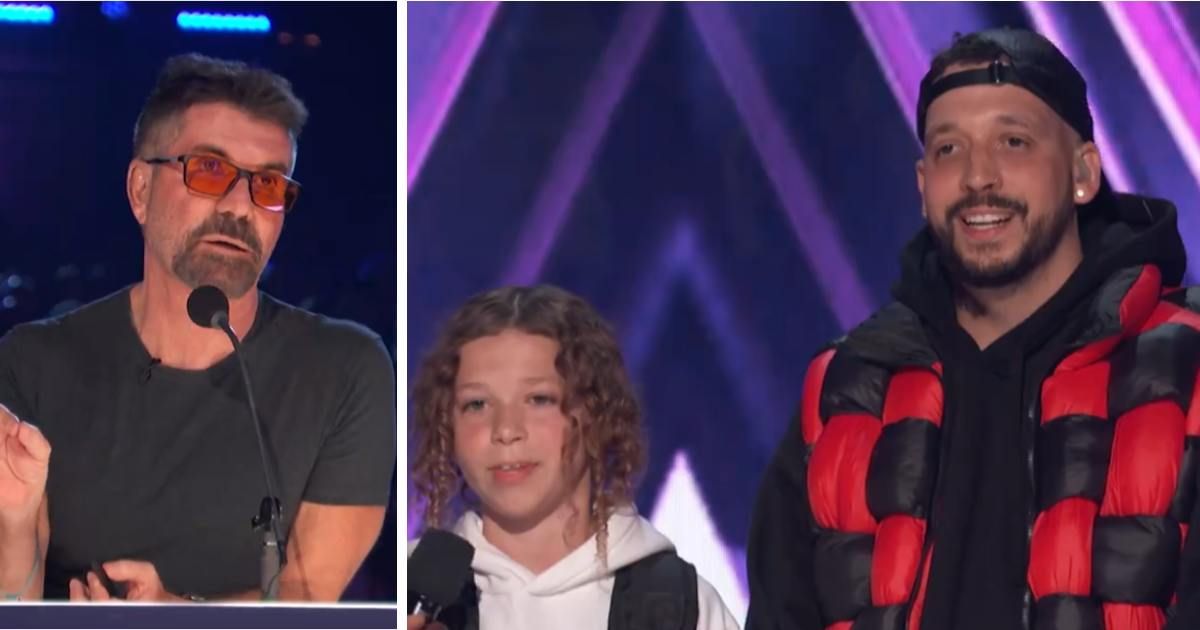 'AGT' judge Simon Cowell suggests that father-son duo Flewnt & Inkabee might need to break up (@nbc)