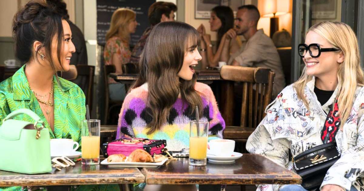 Mindy Chen’s quirky antics and extravagant outfits continue to win fans's hearts in 'Emily in Paris' Season 4 (@netflix/@stephaniebranchu)