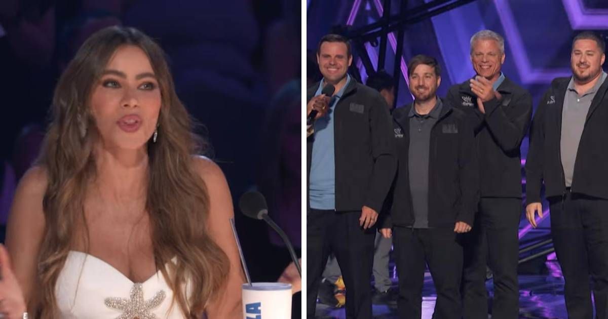 'AGT' Season 19 judge Sofia Vergara expressed disappointment with Sky Elements' drone act (YouTube/@agt)