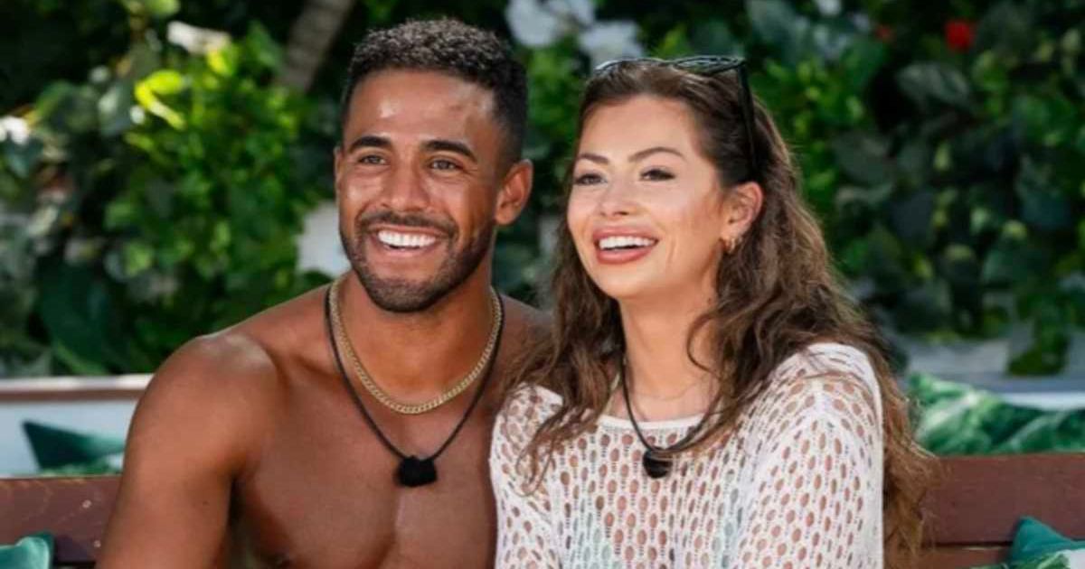 Kendall Washington breaks up with Nicole Jacky after 'Love Island Reunion' (@peacock)