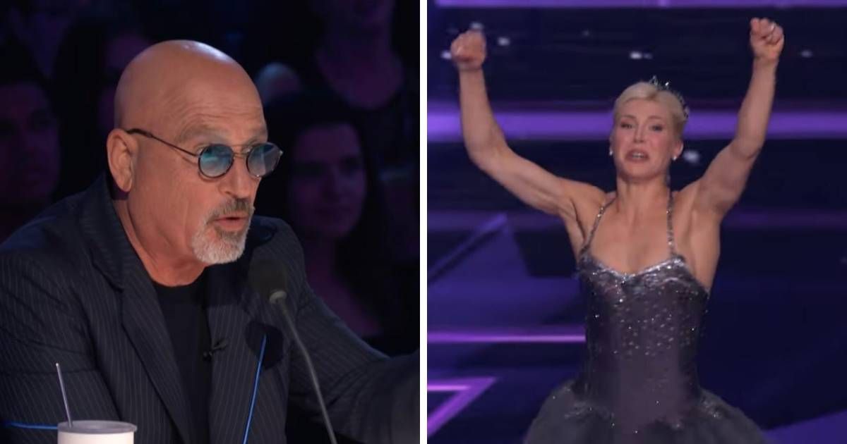 'AGT' judge Howie Mandel appeared unimpressed by Ashlee Montague's ballerina act (YouTube/@agt)