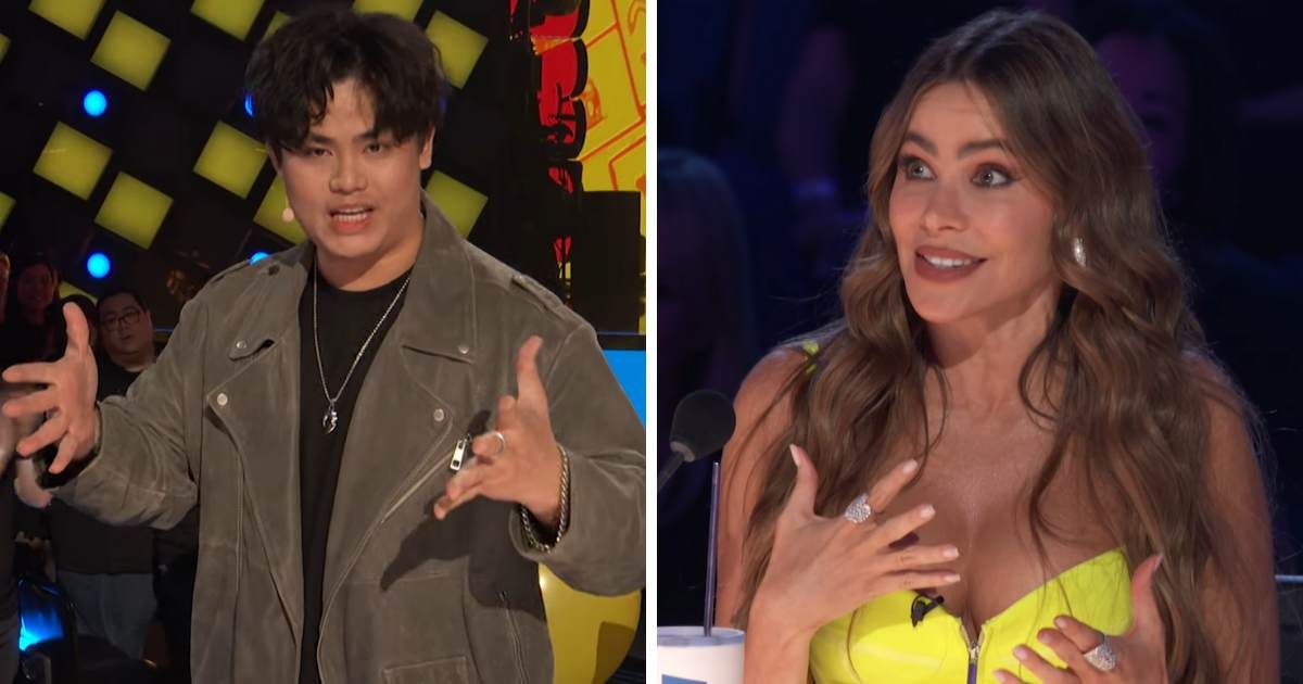 'AGT' Season 19 contestant Sam Huang performed a finger displacement trick in the quarter-finale (@nbc)