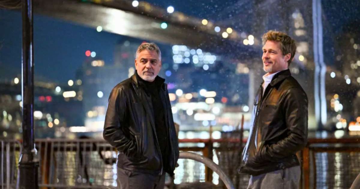 'Wolfs' features Bradd Pitt and George Clooney in lead roles (@appletv+)
