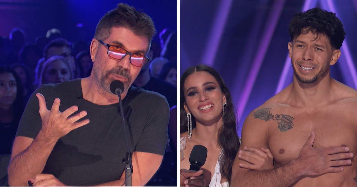 'AGT' Season 19 contestants Sebastián Jiménez and Sonia Moreno bag Simon Cowell's Golden Buzzer (@nbc)
