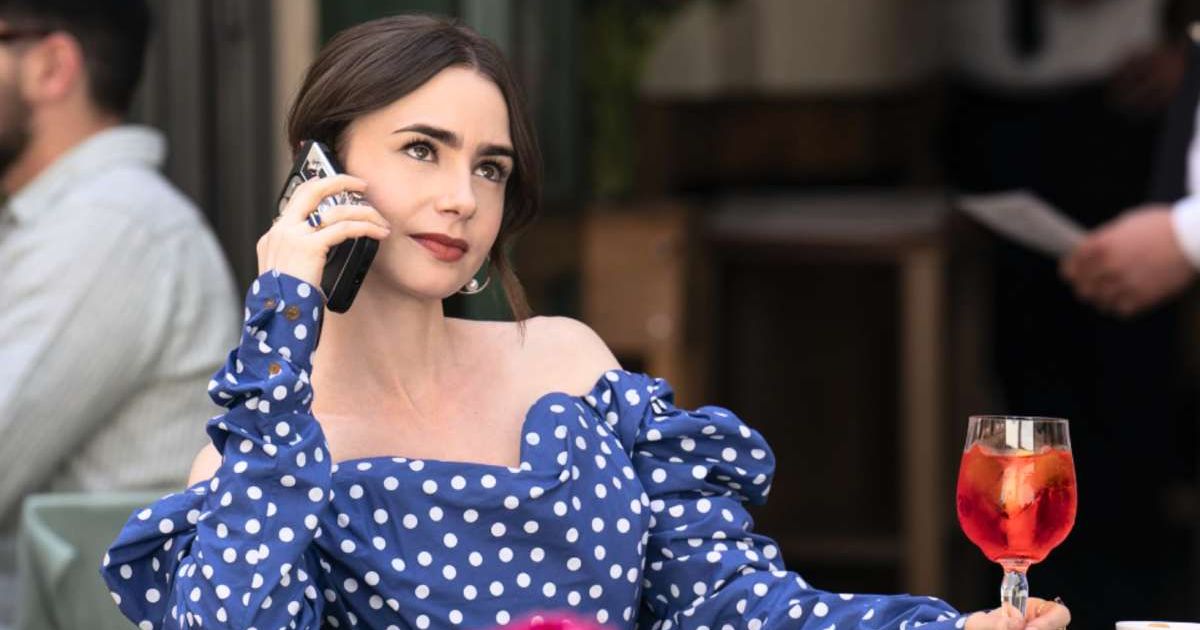 Chaos is set to erupt in Emily Cooper’s life in Emily in Paris Season 4, Part 2 (@netflix/@giuliaparmigiani)