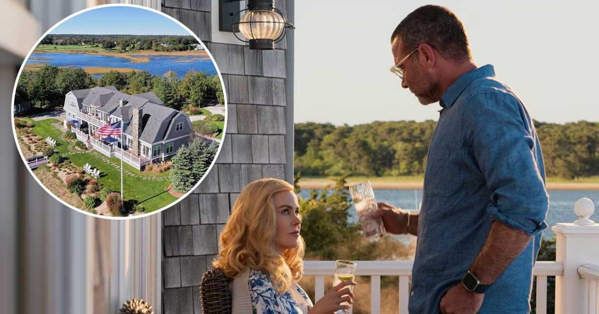 The 'Winsbury Estate' from Netflix's 'The Perfect Family' is now available to be rented (Demakis Family Real Estate/@maddielevine)