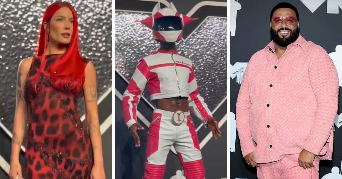 Halsey, Lil Nas X, and DJ Khaled all had notable fashion missteps at the MTV VMAs (Instagram/@vmas and @djkhaled)