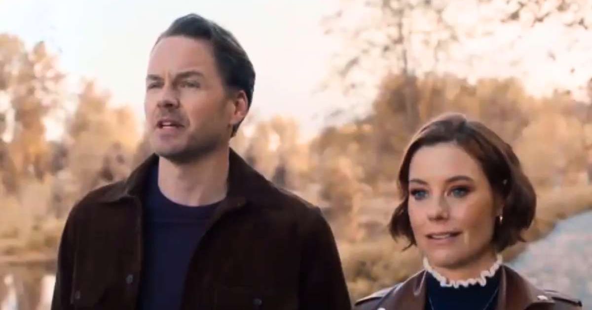 Mark Wallace and Natalie Calder's romance faces roadblock in 'Falling Together' (YouTube/@iattech)