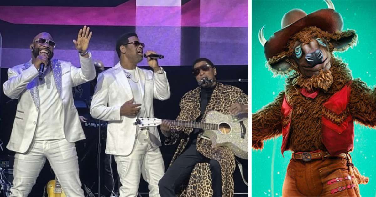 Many fans speculate that the iconic band Boyz II Men is under the mysterious mask for this season (Instagram/@boyzllmen/@fox)