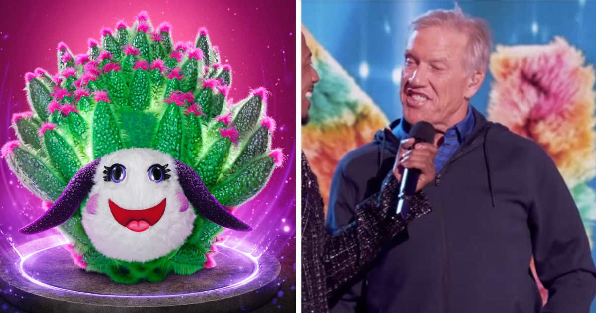 NFL legend John Elway seemed to have a great time, and the playful costume enhanced the surprise factor 'The Masked Singer’ Season 12 (@fox)