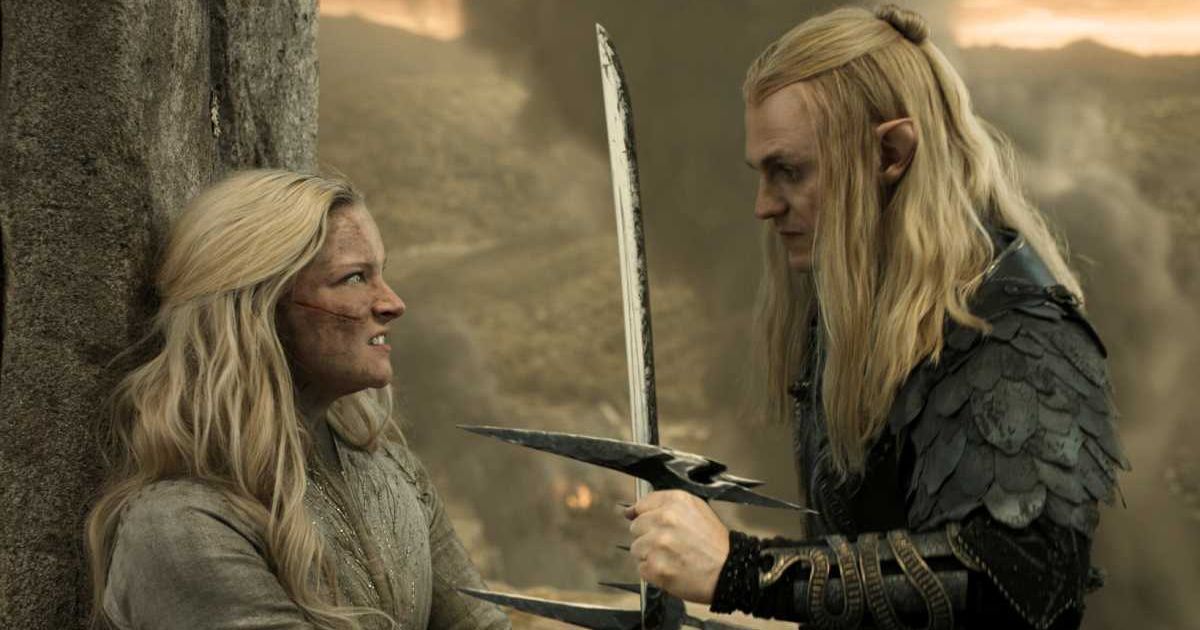 The heavy marketing surrounding ‘The Rings of Power’ Season 1 seemed to suggest a groundbreaking series, but it’s clear that the excitement has dwindled (Courtesy of Prime Video)