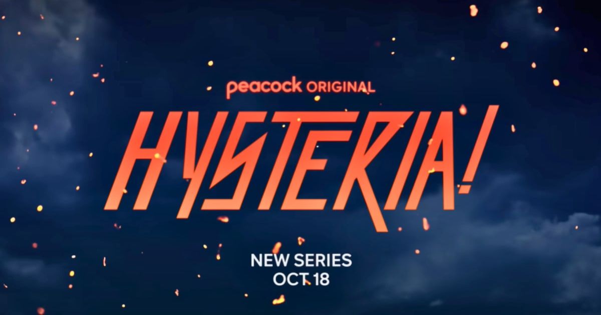 Peacock's 'Hysteria!' to premiere on October 18 (@peacock)