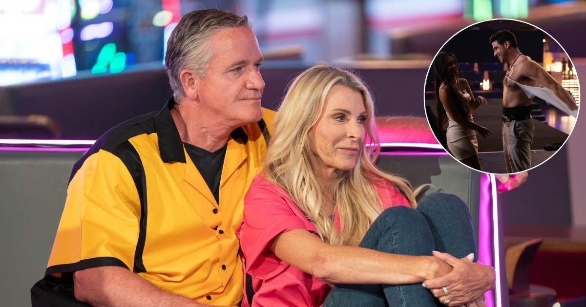 Chock Chapple makes 'The Golden Bachelorette' men jealous like Devin Strader (ABC/@GillesMingasson/@JohnFleenor)