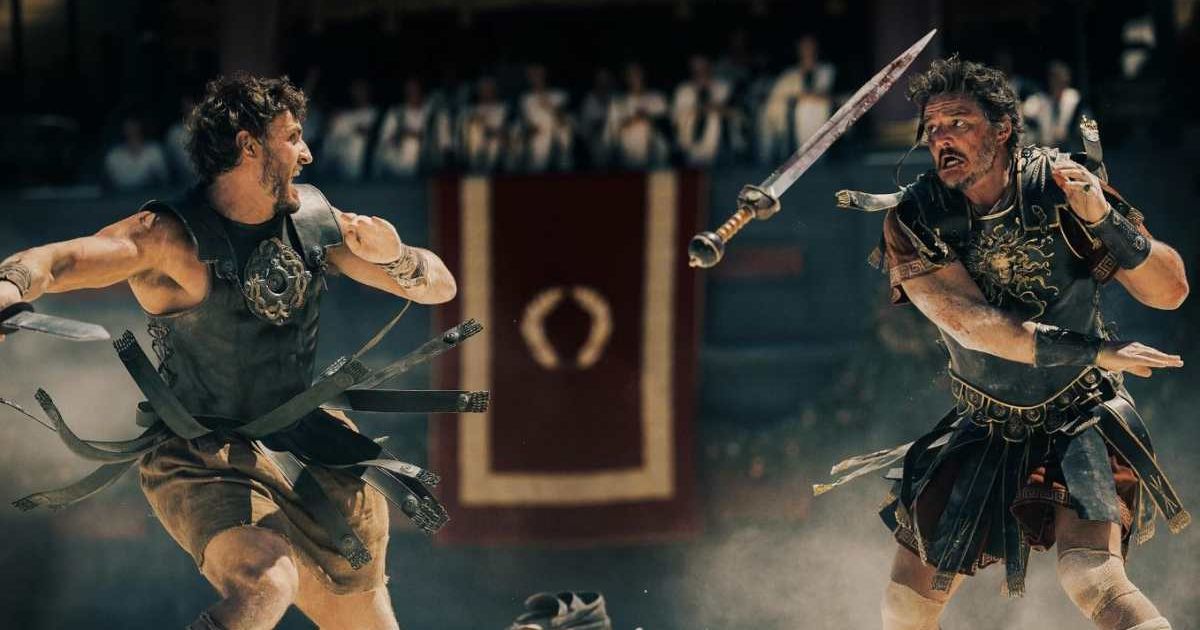 'Gladiator 2' is a sequel to Ridley Scott's 2000 blockbuster 'Gladiator' (@paramountpictures/@aidanmonaghan)