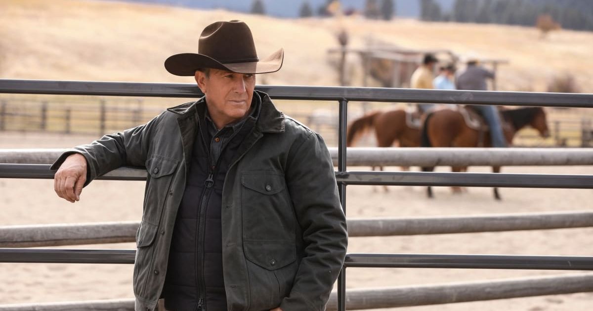 Kevin Costner has played the lead role in 'Yellowstone' (@paramount+)