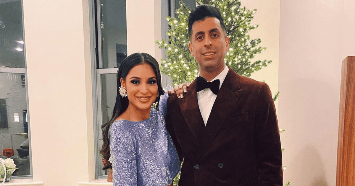 Jessel Taank and her husband, Pavit Randhawa, have differing opinions on family planning (Instagram/@jesseltaank)