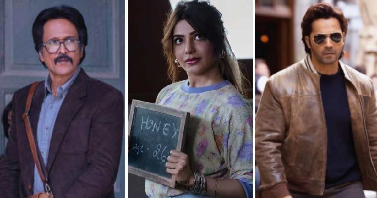 'Citadel: Honey Bunny' features Samantha Ruth Prabhu, Varun Dhawan, and Kay Kay Menon (Amazon MGM Studios/@jigneshpanchal)