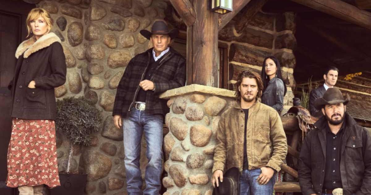 Cast members of 'Yellowstone' in a still (Paramount Networks)