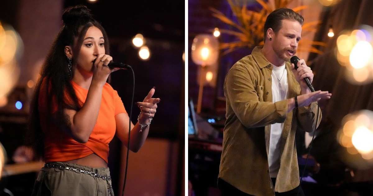 NBC did Frankie Torres and Kendall Eugene dirty during 'The Voice' Season 26 Knockouts (Instagram/@frankietorresmusic/@kendalleugenemusic)