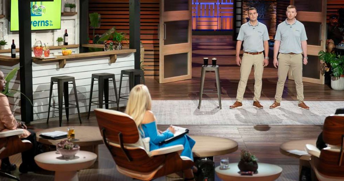Paul Convey and Enda Crowley will pitch their company, Taverns-To-Go, on 'Shark Tank' Season 16 Episode 6 (ABC/Christopher Willard)