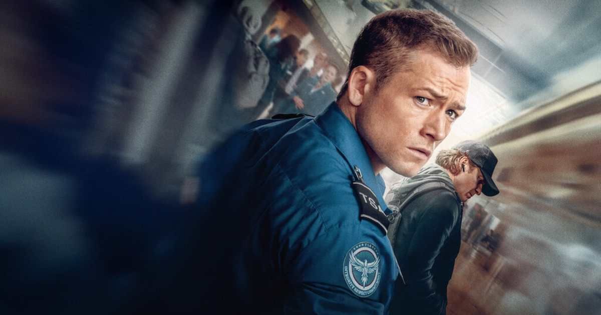 Much of ‘Carry-On’ feels like a test of Egerton's star power (Netflix)