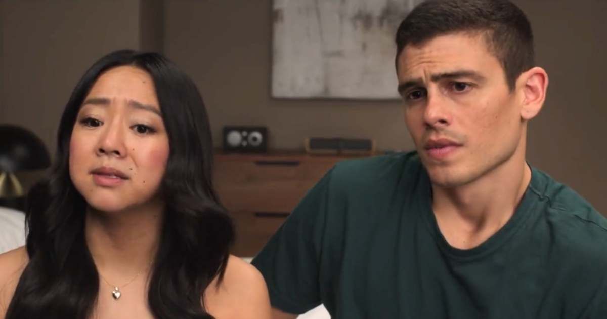 Ruby and Isaac's romance faces challanges in 'Laid' (Paramount)