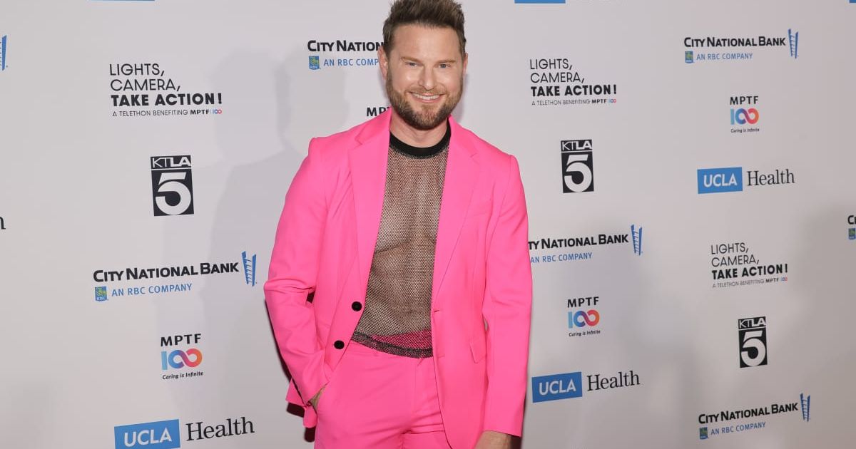 Bobby Berk attends MPTF's 'Lights, Camera, Take Action!' Telethon at Sunset Bronson Studios on December 08, 2024, in Los Angeles, California. (Cover Image Source: Photo by Kevin Winter/Getty Images)