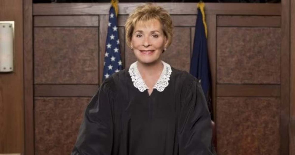A photo of Judy judge reviewing the Menendez brothers resentencing ( Image Source: NBC)