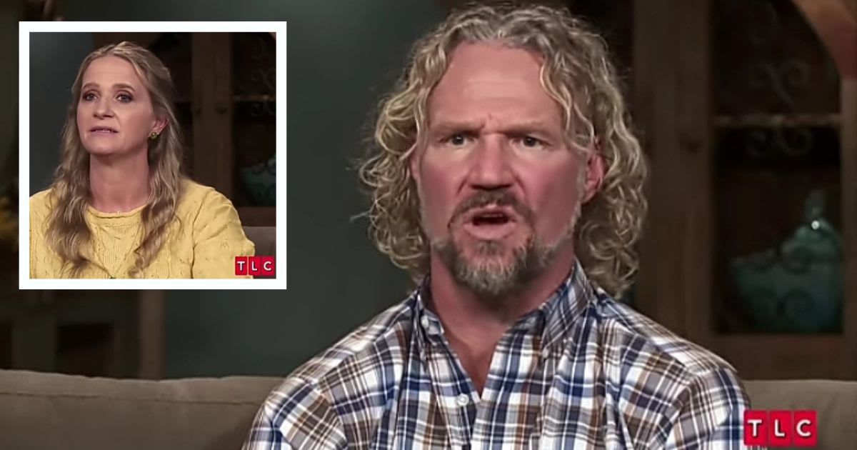 Kody Brown during Sister Wives confessional 2022, (inset) Christine Brown during Sister Wives confessional 2022. (Cover Image Source: YouTube| TLC)