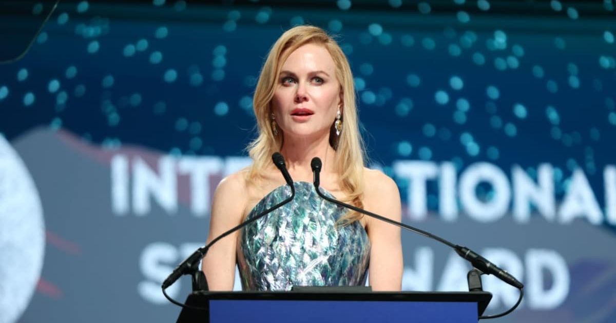 Nicole Kidman at Palm Springs Convention Center on January 03, 2025, in California. (Cover Image Source: Getty Images | Photo By Matt Winkelmeyer)
