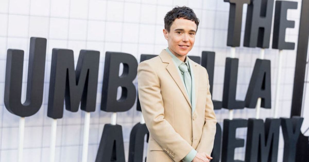 Elliot Page attends the premiere of the final season of 'The Umbrella Academy' at The Egyptian Theatre Hollywood in Los Angeles, California (Cover Image Source: WireImage | Photo by Emma McIntyre)