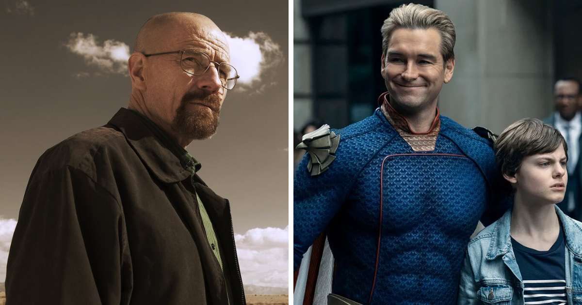 (L) Bryan Cranston in a still from 'Breaking Bad'; (R) Antony Starr in a still from 'The Boys' Season 5 (Cover Image Source: (L) Netflix; (R) Prime Video)