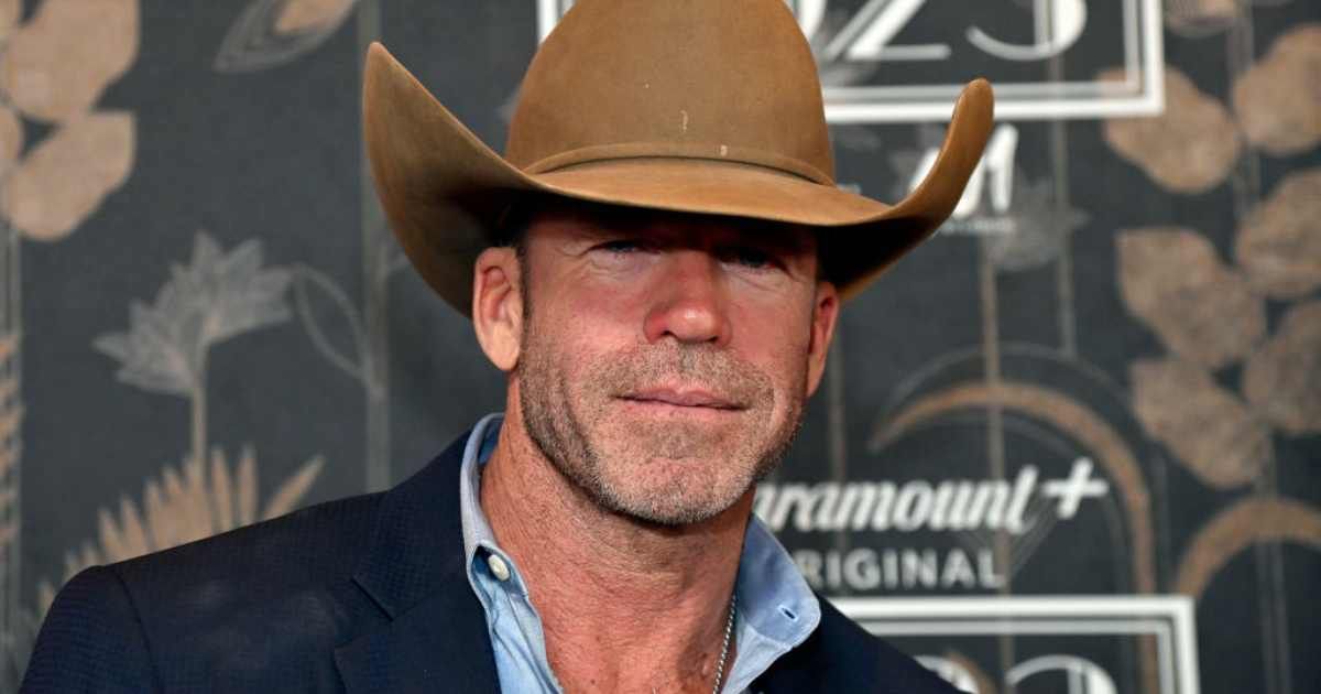 Taylor Sheridan attends the "1923" Las Vegas premiere screening the Encore Theater at Wynn Las Vegas on December 03, 2022 in Las Vegas, Nevada. (Cover Image Source: Getty Images | Photo By David Becker)