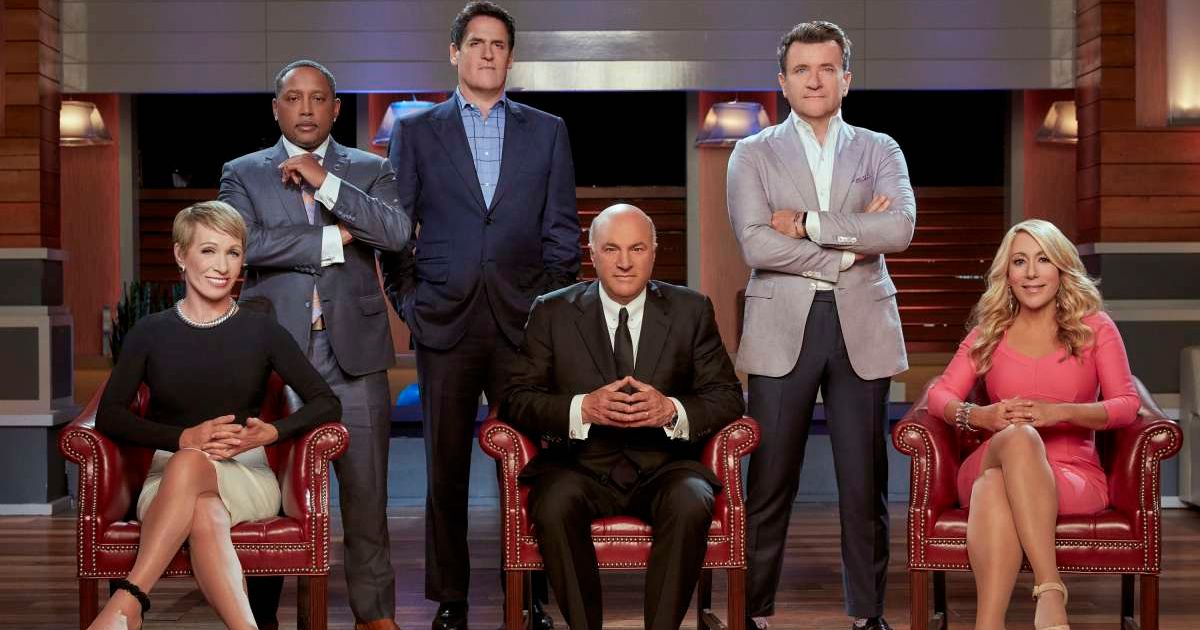 A picture of 'Shark Tank' judges Mark Cuban, Barbara Corcoran, Lori Greiner, Robert Herjavec, Daymond John, and Kevin O'Leary. (Cover Image Source: Shark Tank USA | Instagram)
