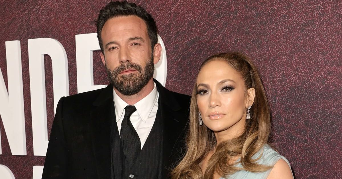 (L-R) Ben Affleck and Jennifer Lopez at LA premiere of Amazon Studio's 'The Tender Bar' at TCL Chinese Theatre in Hollywood, California (Cover Image Source: Getty Images | Photo by  Kevin Winter )