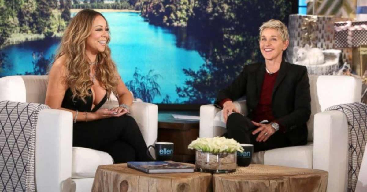 Mariah Carey and Ellen DeGeneres in the controversial  talk show (Cover Image Source: The Ellen DeGeneres Show | Telepictures Productions)