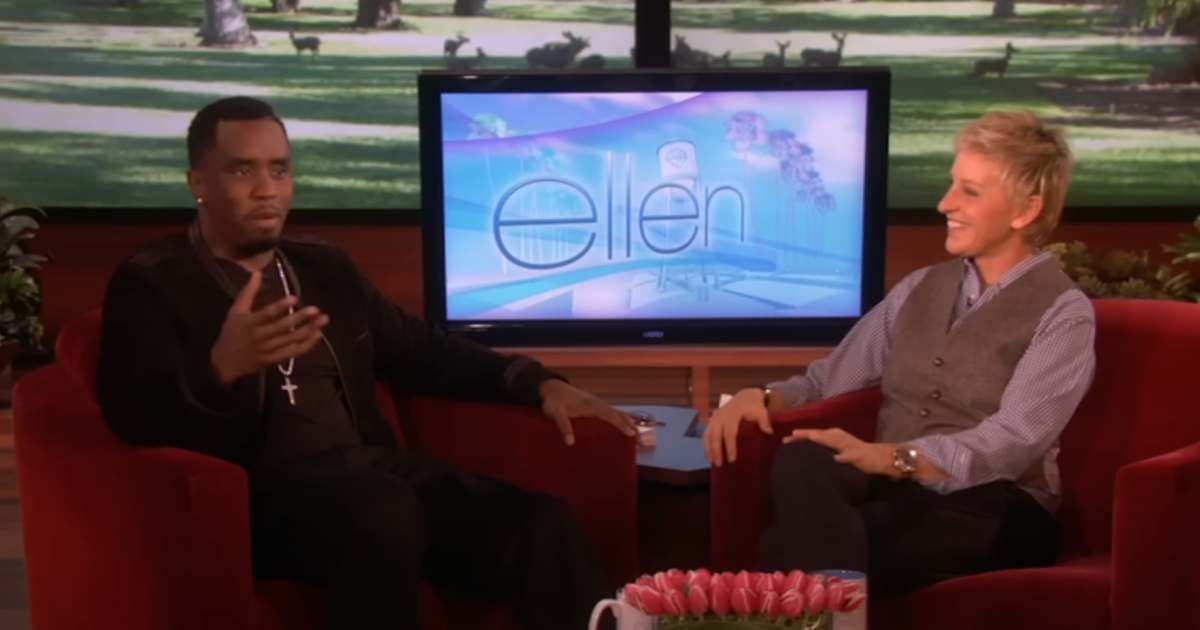 Sean 'Diddy' Combs and Ellen DeGeneres in a still from 'The Ellen Show' (Cover Image Source: YouTube| The Ellen Show)