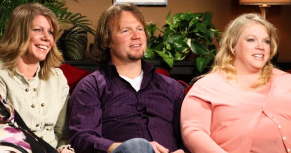 (L-R) Janelle Brown, Kody Brown, and Meri Brown in a still from their reality television. (Cover Image Source: Sister WIves | TLC)