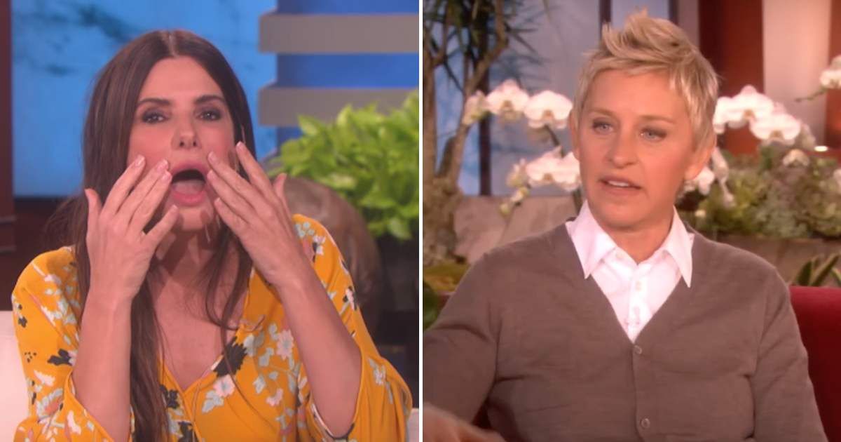 Screenshot of Sandra Bullock and Ellen DeGeneres from episodes of 'The Ellen DeGeneres Show'. (Cover Image Source: YouTube | The Ellen Show)