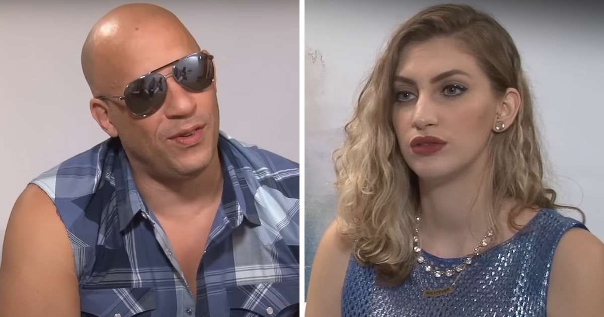 A screenshot of Vin Diesel and Brazilian YouTuber Carol Moreira from a 2016 interview (Cover Image Source: YouTube | Carol Moreira)