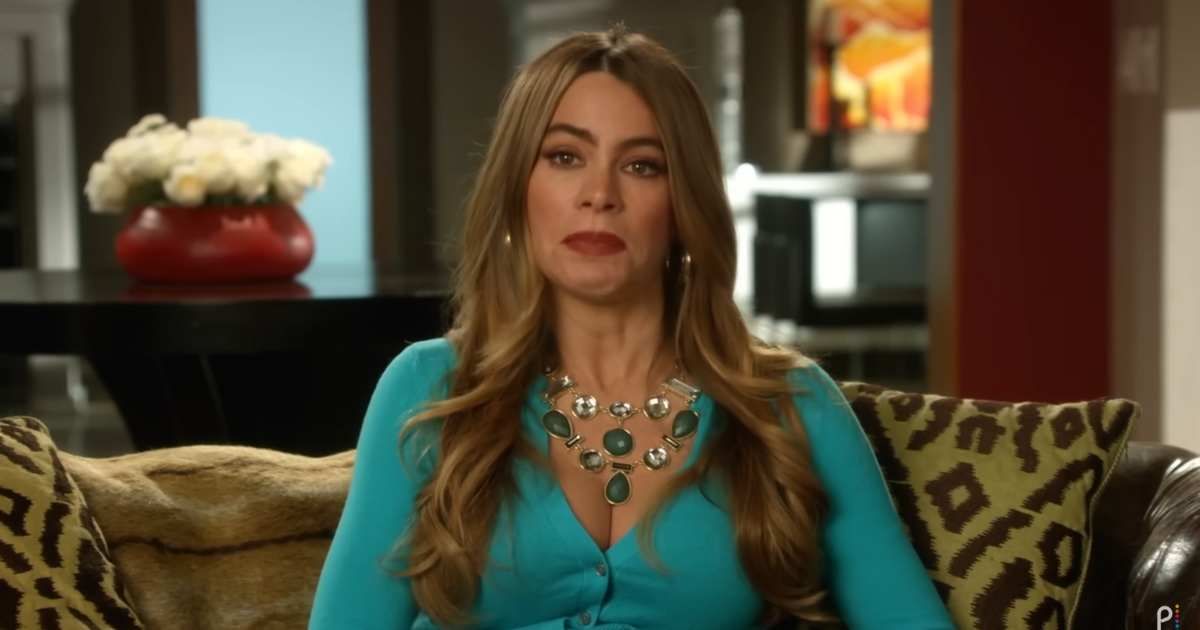 A screenshot of Sofia Vergara from Modern Family (Cover Image Source: YouTube | Peacock)