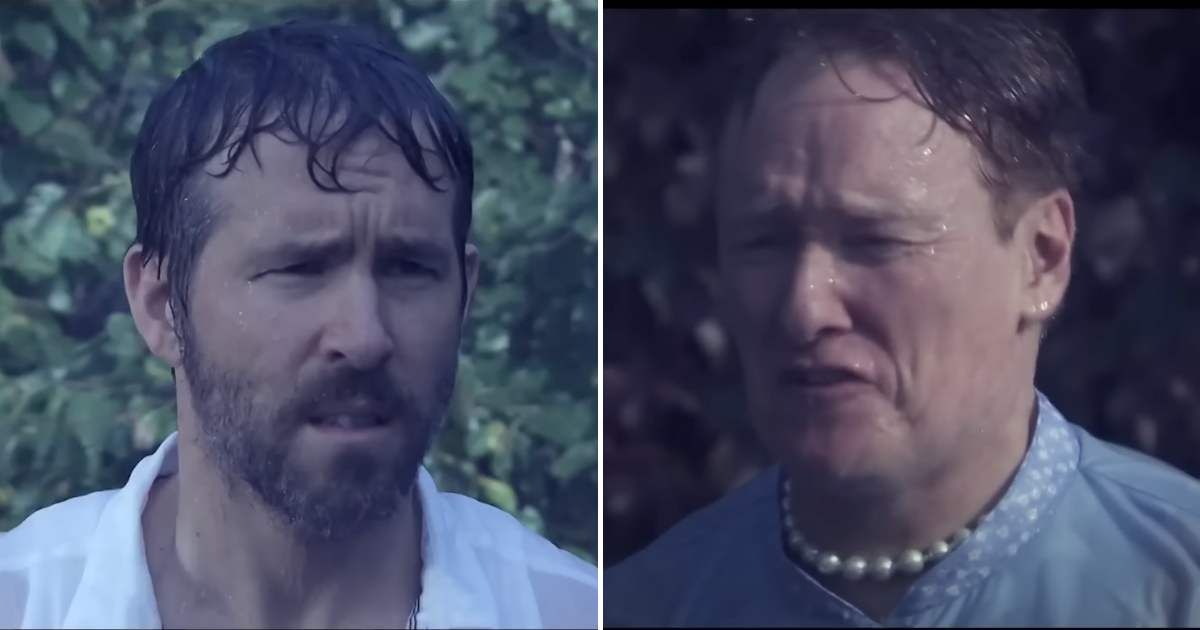 Screenshot of Ryan Reynolds and Conan O'Brien from an episode of 'Conan '
(Cover Image Source: YouTube | Conan O'Brien)