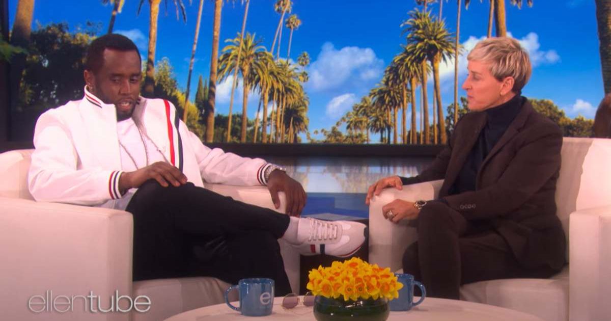 Screenshot of Diddy Combs and Ellen DeGeneres from 'The Ellen Show' (Cover Image Source: YouTube | The Ellen Show)