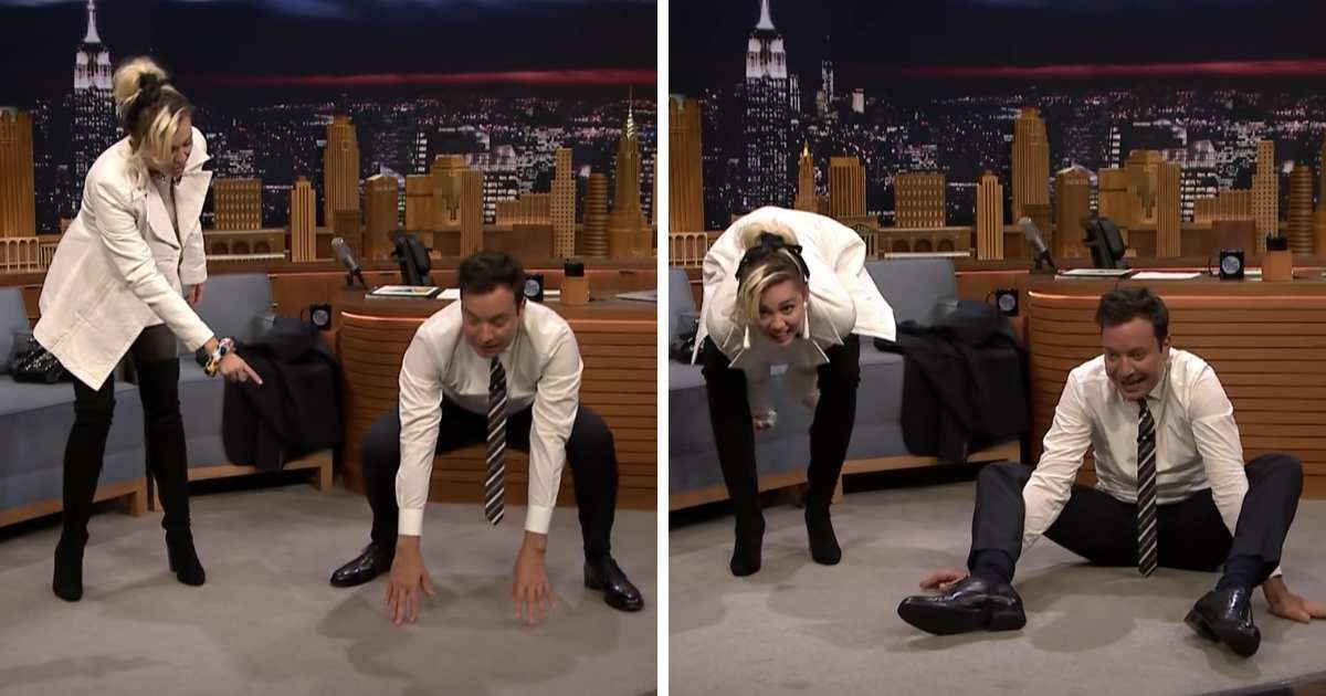 A screenshot of Miley Cyrus and Jimmy Fallon from 'The Tonight Show Starring Jimmy Fallon' (Cover Image Source: YouTube | The Tonight Show Starring Jimmy Fallon)