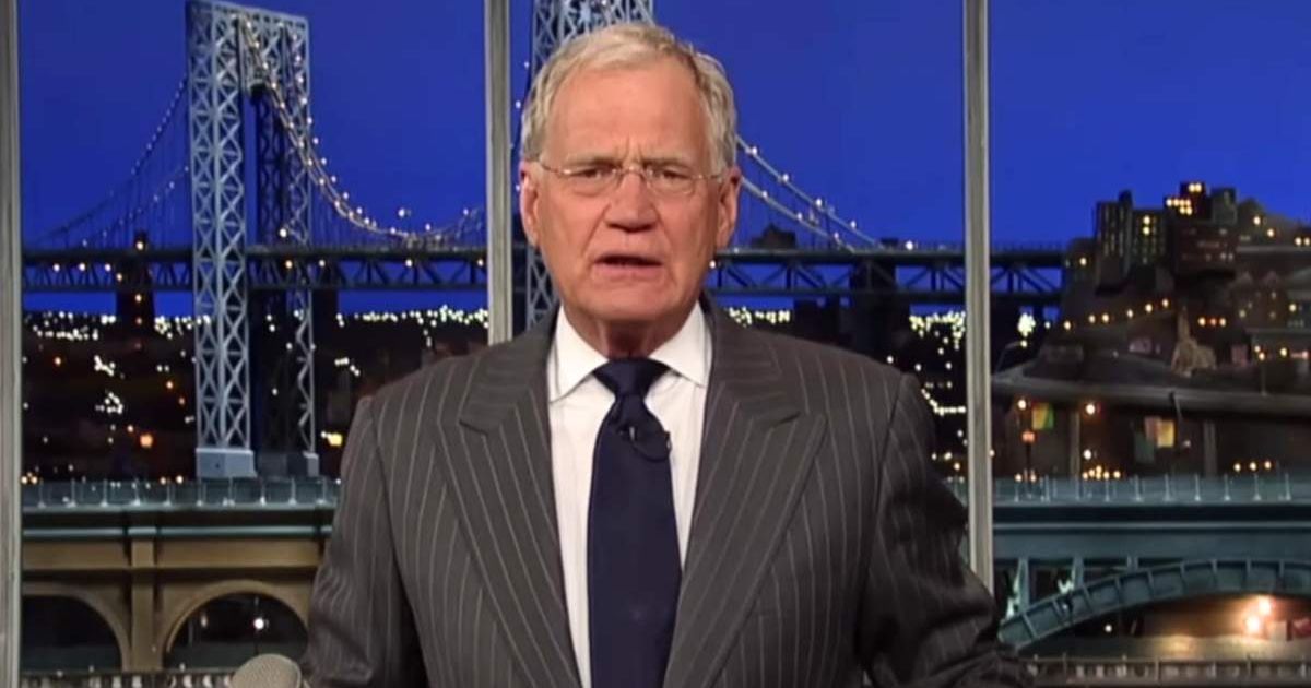 Screenshot of David Letterman from 'Late Show with David Letterman' (Cover Image Source: YouTube | Letterman)