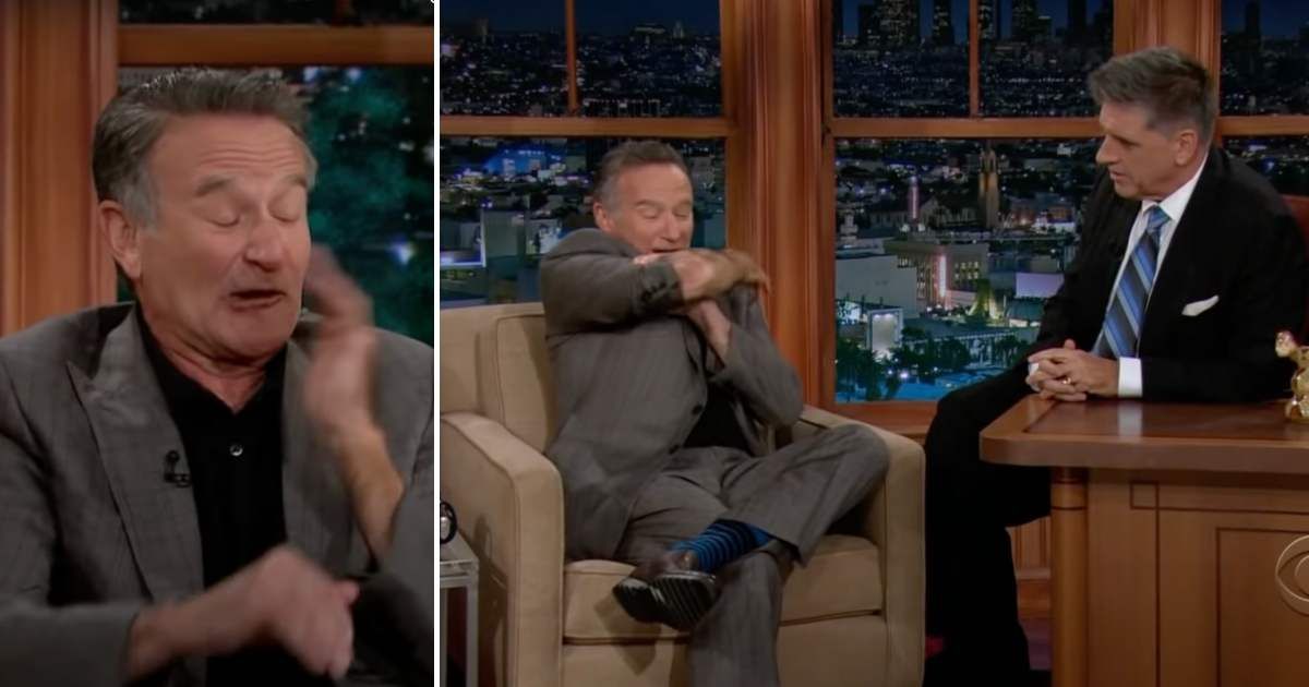 Screenshots of Robin Williams and Craig Ferguson from 'The Late Late Show with Craig Ferguson' (Cover Image Source: YouTube | Late Late Show w/ Craig Ferguson Archive)