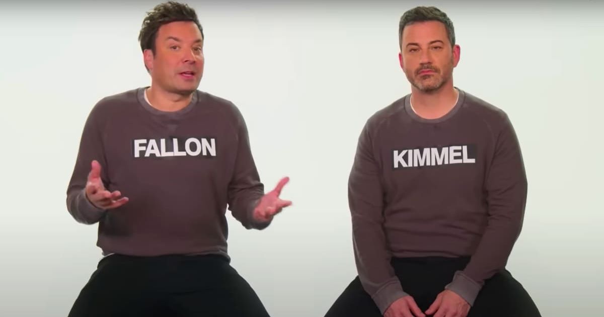 Screenshot of Jimmy Fallon and Jimmy Kimmel from an episode of 'Jimmy Kimmel Live!'(Cover Image Source: YouTube | Jimmy Kimmel Live)