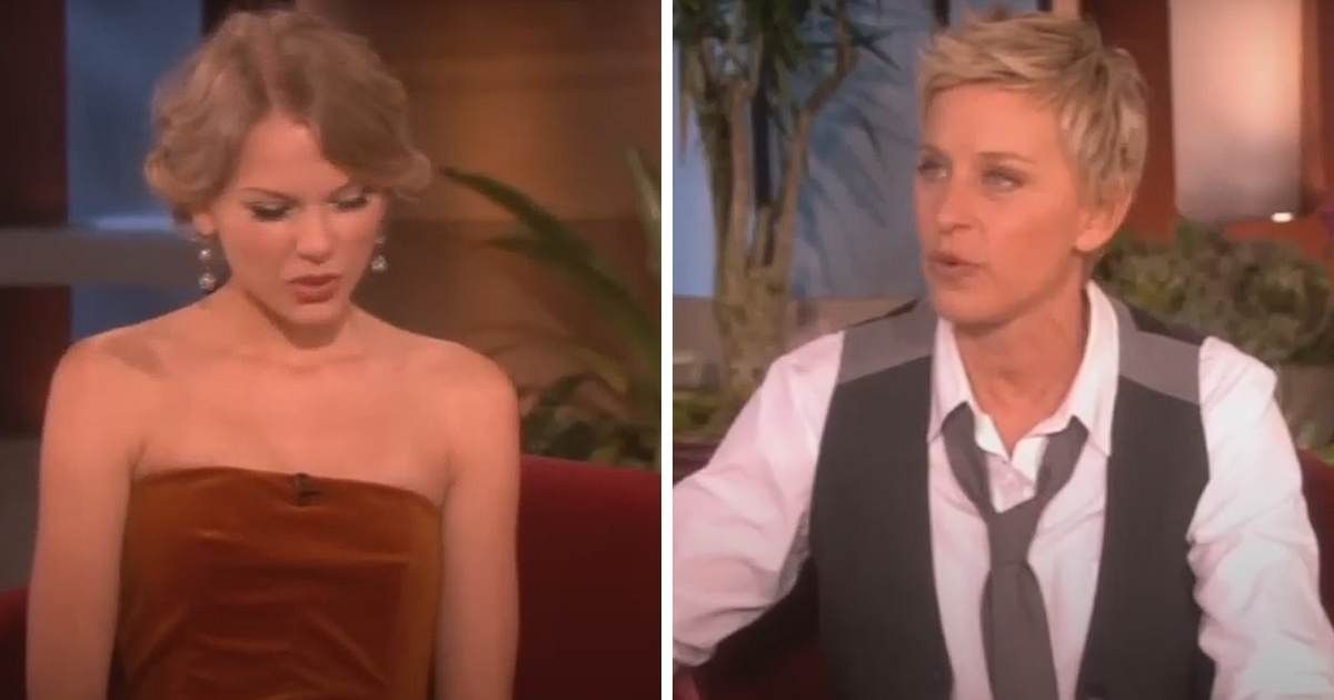 A screeshot of Taylor Swift and Ellen DeGeneres from an episode of 'The Ellen DeGeneres Show' (Cover Image Source: YouTube | Jamina Vids)