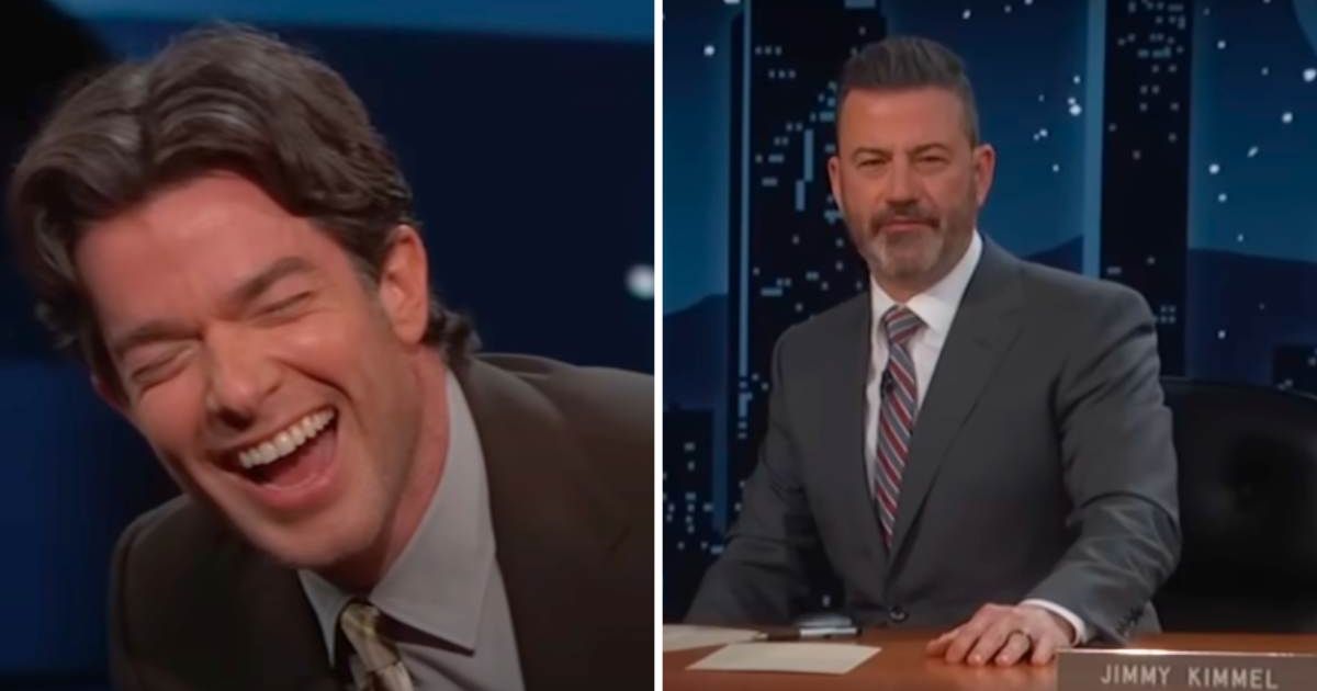 (L-R) Screenshot of John Mulaney and Jimmy Kimmel from 'Jimmy Kimmel Live' (Cover Image Source: (L-R) YouTube | 'Jimmy Kimmel Live')