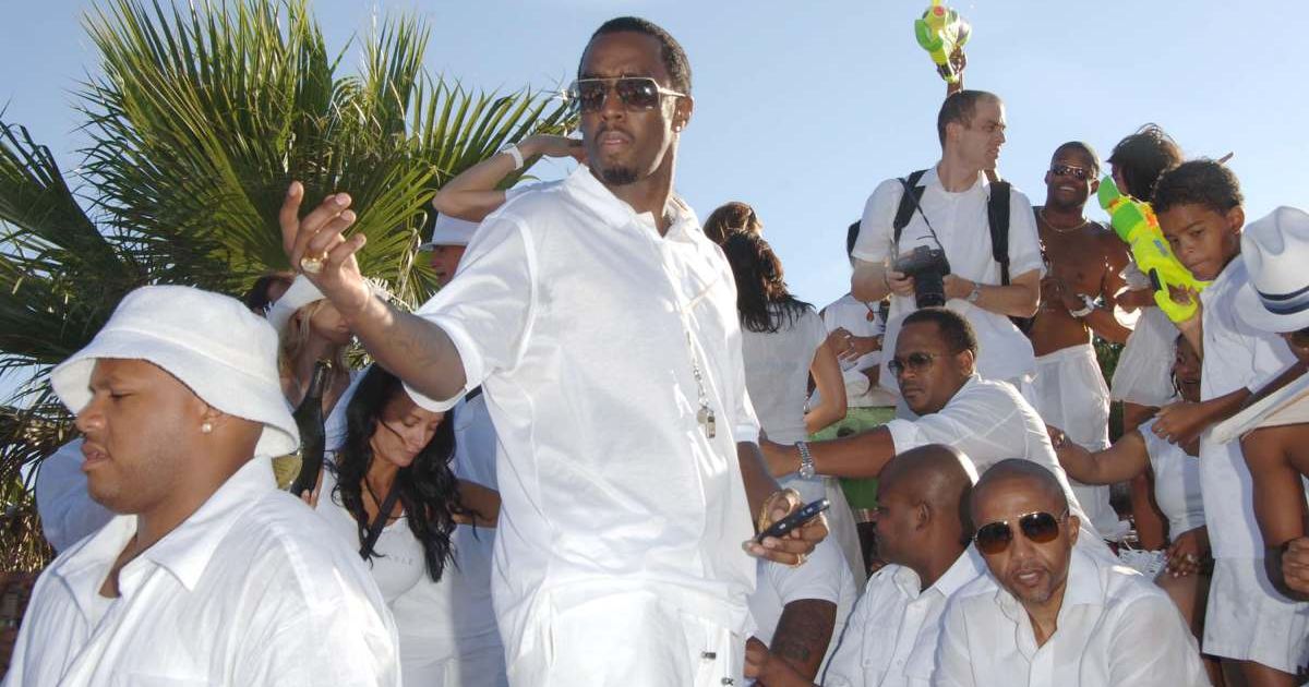Sean "Diddy" Combs during Sean "Diddy" Combs White Party - Inside at Nikki Beach in St Tropez, France. (Cover image source: Photo by Jon Furniss/WireImage for MAC Cosmetics | Getty Images)